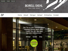 Tablet Screenshot of borelldiehl.de